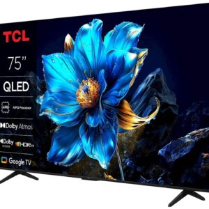 TCL 4K QLED TV 75P71K, Google TV, Dolby Vision & Atmos