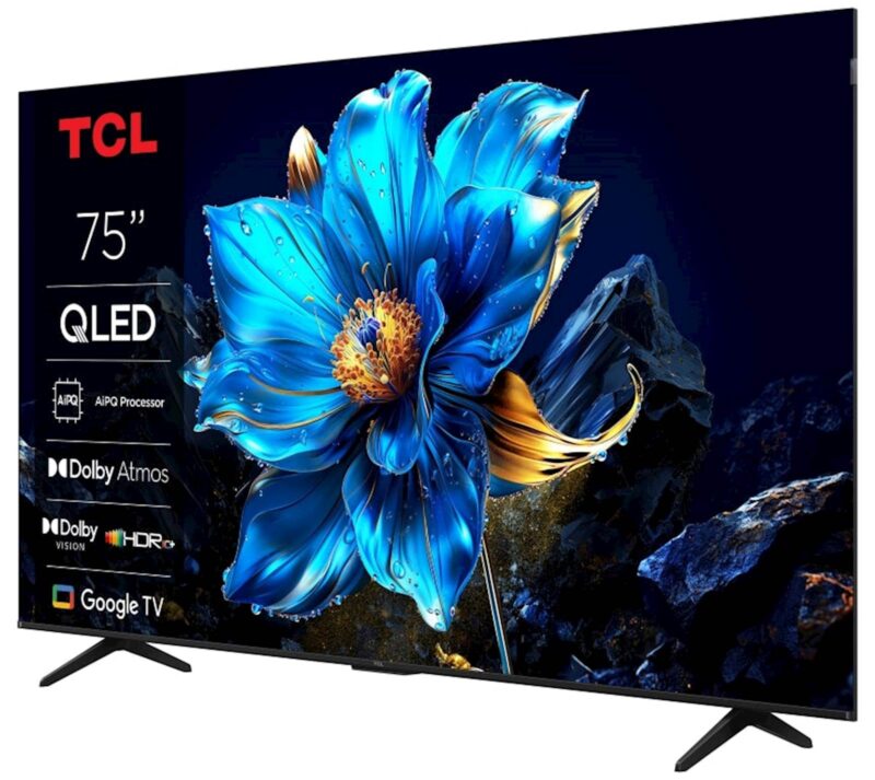 TCL 4K QLED TV 75P71K, Google TV, Dolby Vision & Atmos