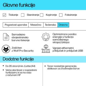 Barvni laserski tiskalnik HP Color LaserJet Pro 3202dn