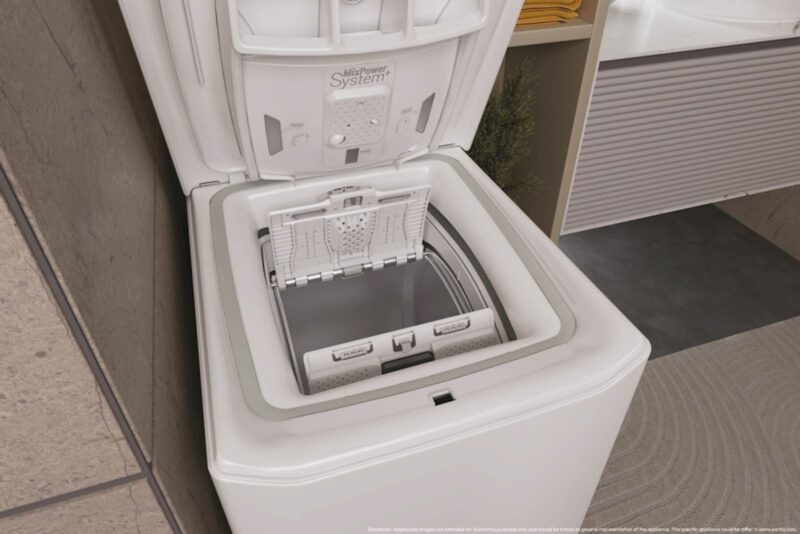 Pralni stroj HAIER THASN286TM5-S, TOP LOADER, A, 8kg