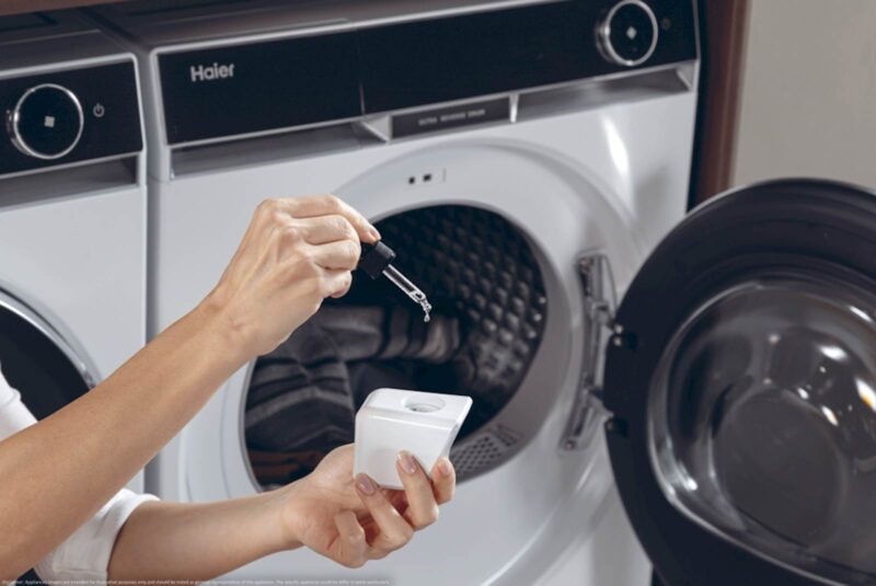 Sušilni stroj HAIER HD100-A3Q397U1-S, 10kg, (inverterski s toplotno črpalko)