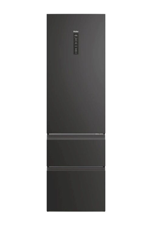 Hladilnik HAIER HTW5620DNPT, 205 cm, D, 414 l, 3-vratni, črn Hladilnik HAIER HTW5620DNPT, 205 cm, D, 414 l, 3-vratni, črn
