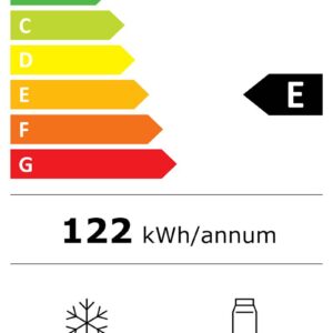 Hladilnik Electrolux LRS3DE39U, enovrtani, 186 cm