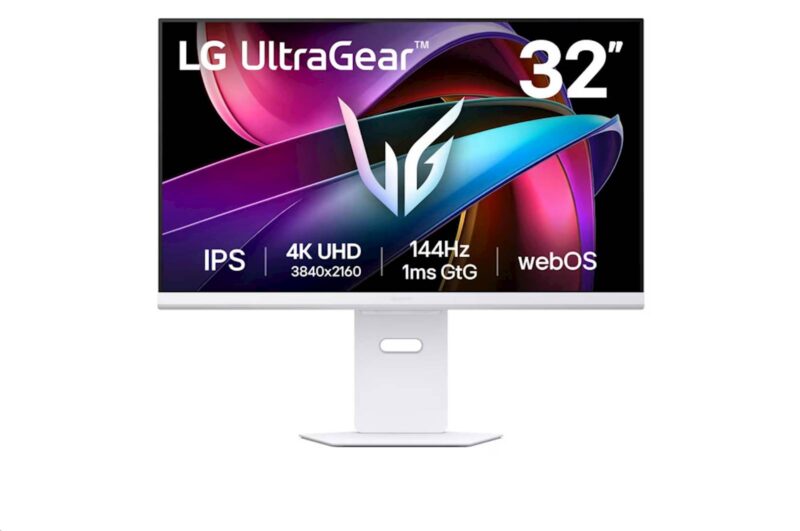 Monitor LG 31,5 32G810SA-W UltraGear, IPS, 3840x2160, 2x HDMI, DP, USB C, AI