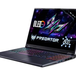 Prenosnik ACER PHN16-73-959A Ultra 9 275HX/32GB/SSD 1TB/16'' WQXGA 240Hz/RTX 5070 Ti 12GB/W11/AI