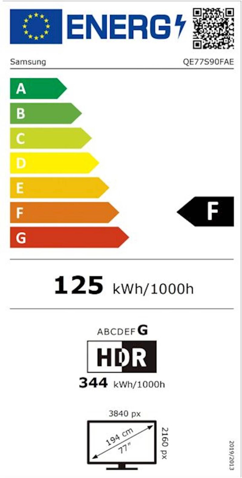 OLED TV QE77S90FAEXXH