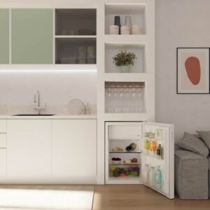 Hladilnik CANDY CNOQ2S58EW, 85 cm, E