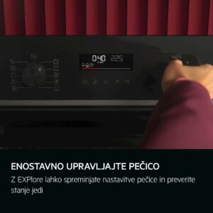 Vgradna pečica AEG TU5PB431SB, piroliza