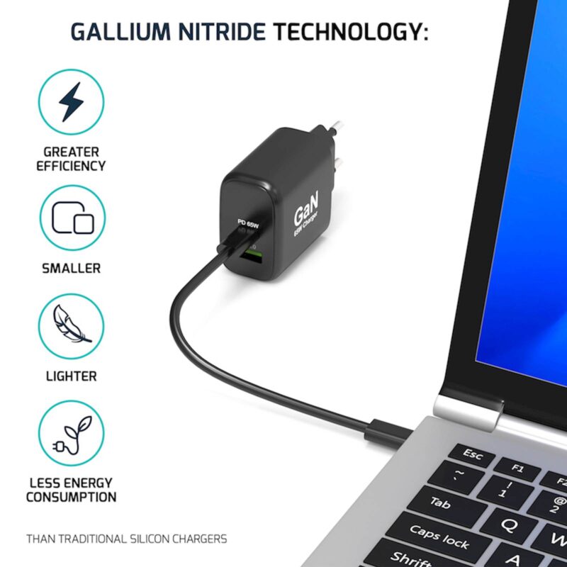 Napajalnik PORT GaN USB-C/ USB-A 120W