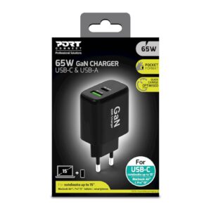 Napajalnik PORT GaN USB-C/ USB-A 120W