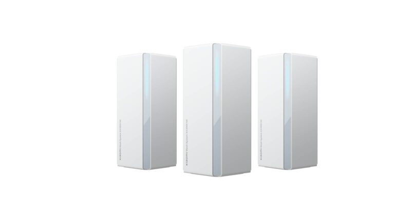 Xiaomi usmerjevalnik AX3000 NE 3pack Wi-Fi 6, NFC, MESH