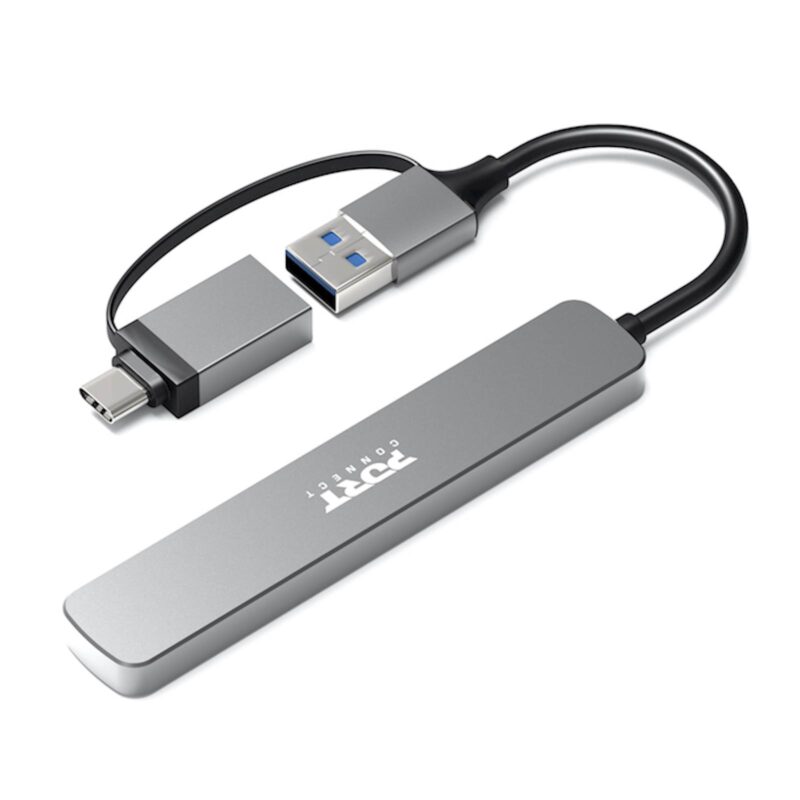 HUB PORT USB 4 PORTS 3.0 SLIM COMBO for BtoC