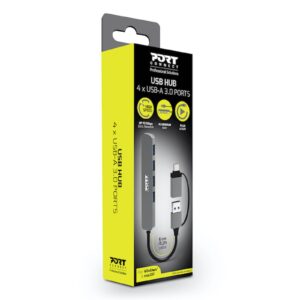 HUB PORT USB 4 PORTS 3.0 SLIM COMBO for BtoC