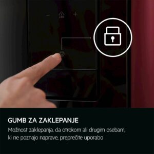 Vgradna mikrovalovna pečica AEG TMS5G25IEM, žar