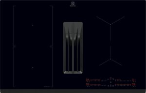 Vgradna kuhalna plošča Electrolux z integrirano napo ECC8344