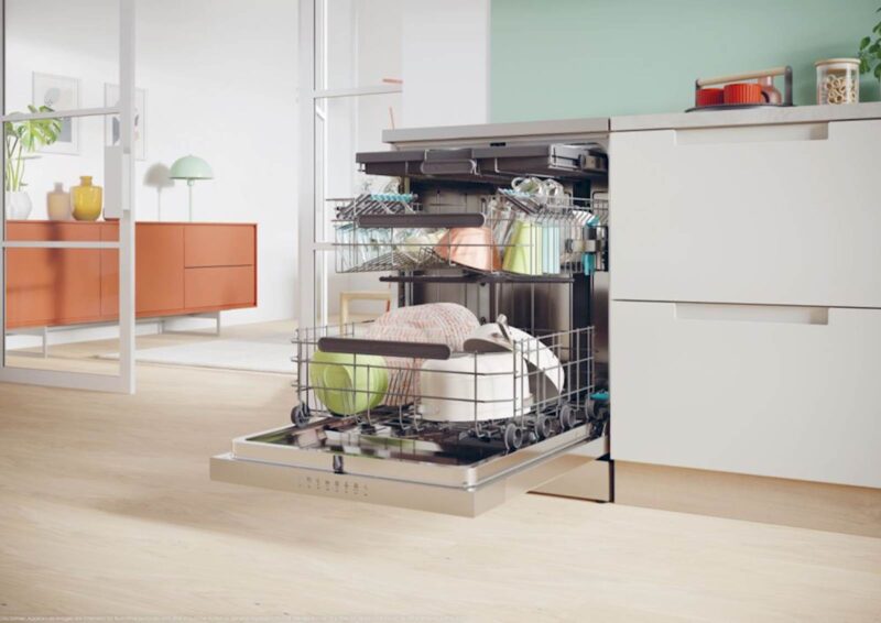 Pomivalni stroj CANDY Rapido CF 6B2S3PSX, B, inox
