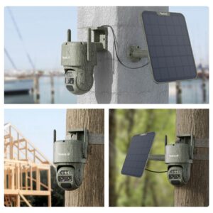 Reolink IP Kamera Trackmix Serija G770 4K, 8MP, 4G LTE, Samodejno sledenje, Baterijska, Maskirna