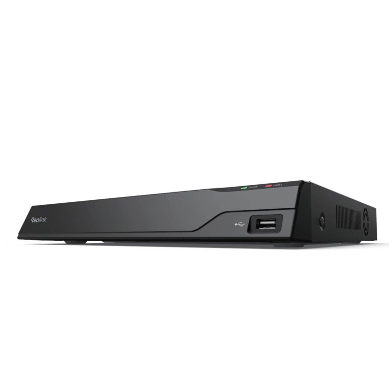 Reolink NVR snemalnik NVS16 16 kanalni POE, 24/7 snemanje, disk ni priložen, podpria kamere do 16MP Reolink NVR snemalnik NVS16 16 kanalni POE, 24/7 snemanje, disk ni priložen, podpria kamere do 16MP