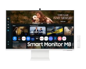 Monitor Samsung 32 M80F Smart M8, VA, 3840x2160, HDMI, USB-C, Wi-Fi, BT, kamera