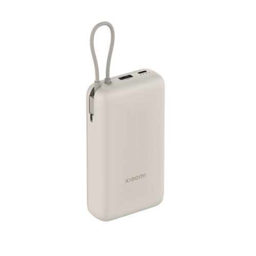 Xiaomi 33W prenosna baterija 20000mAh Tan, 1x USB C + 1x USB-A + vgrajen USB-C kabel Xiaomi 33W prenosna baterija 20000mAh Tan, 1x USB C + 1x USB-A + vgrajen USB-C kabel