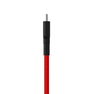 Xiaomi Mi USB-C na USB-A pleten kabel 1m Rdeč