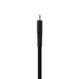 Xiaomi Mi USB-C na USB-A pleten kabel 1m črn Xiaomi Mi USB-C na USB-A pleten kabel 1m črn