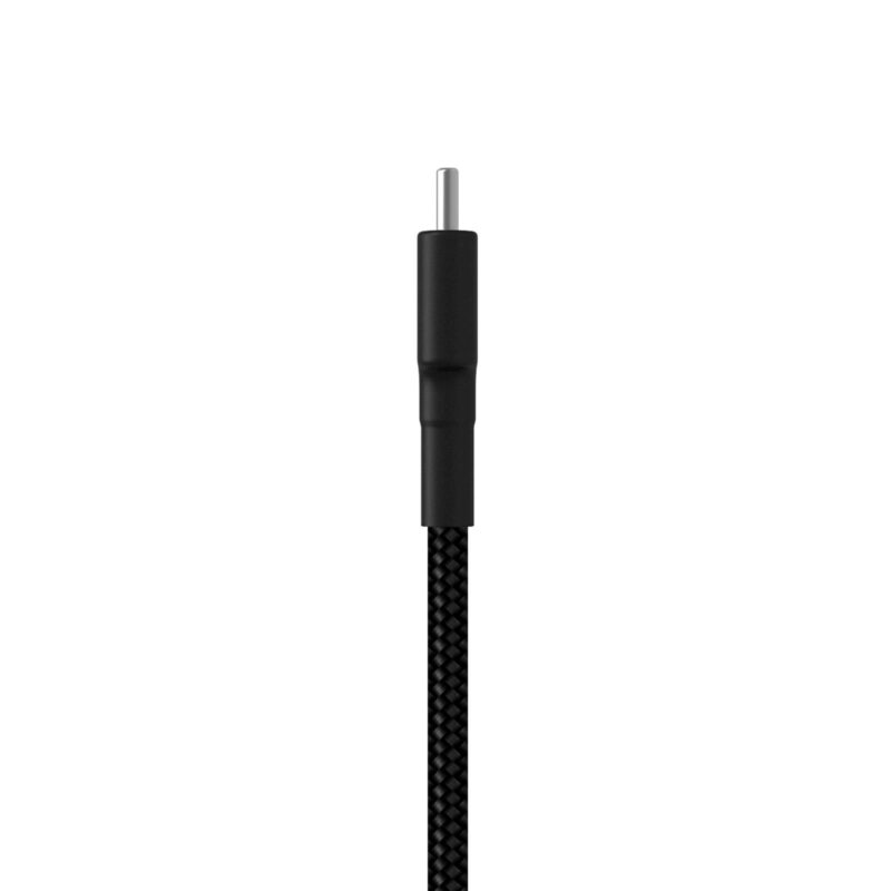 Xiaomi Mi USB-C na USB-A pleten kabel 1m črn Xiaomi Mi USB-C na USB-A pleten kabel 1m črn