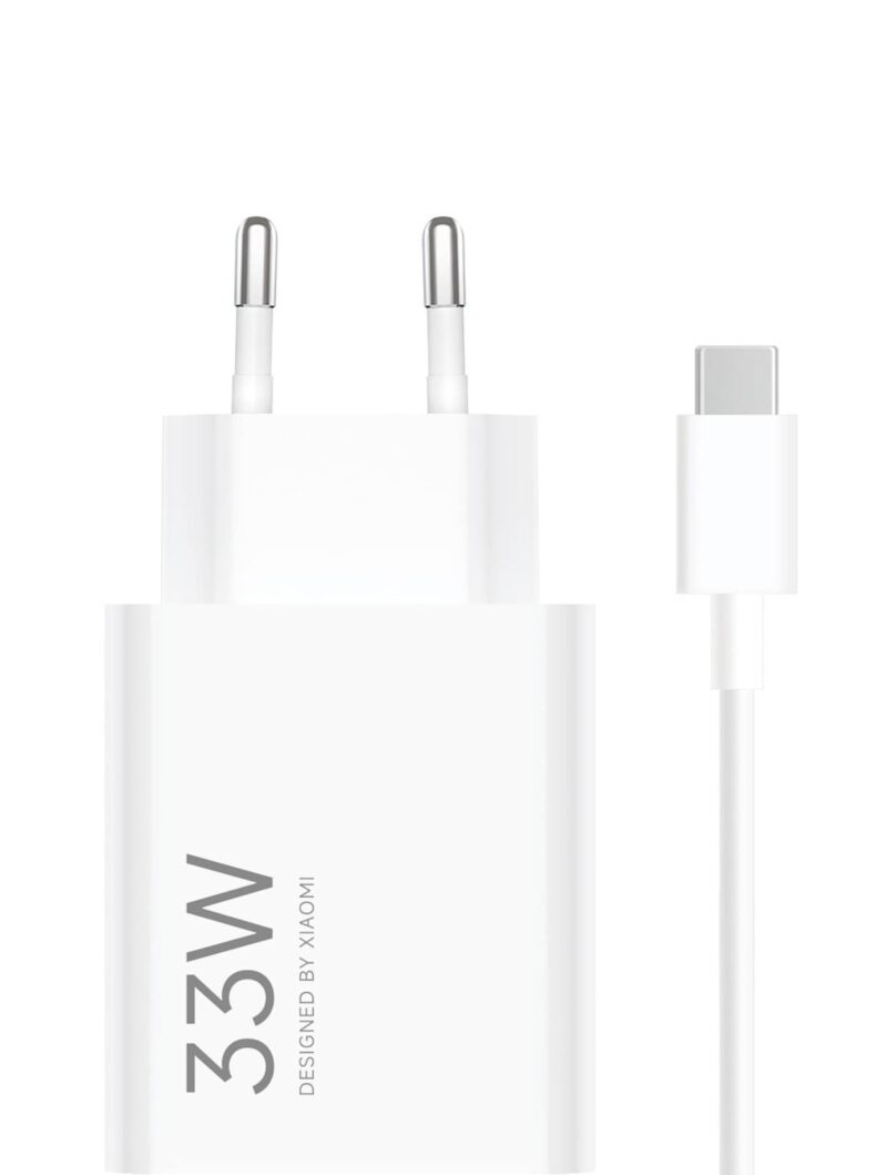 Xiaomi 33W polnilni adapter USB-A, 3A USB-A na USB-C 3A kabel priložen