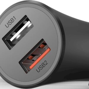 Xiaomi Avtomobilski polnilnik Mi 37W, Dvojna vrata USB-A