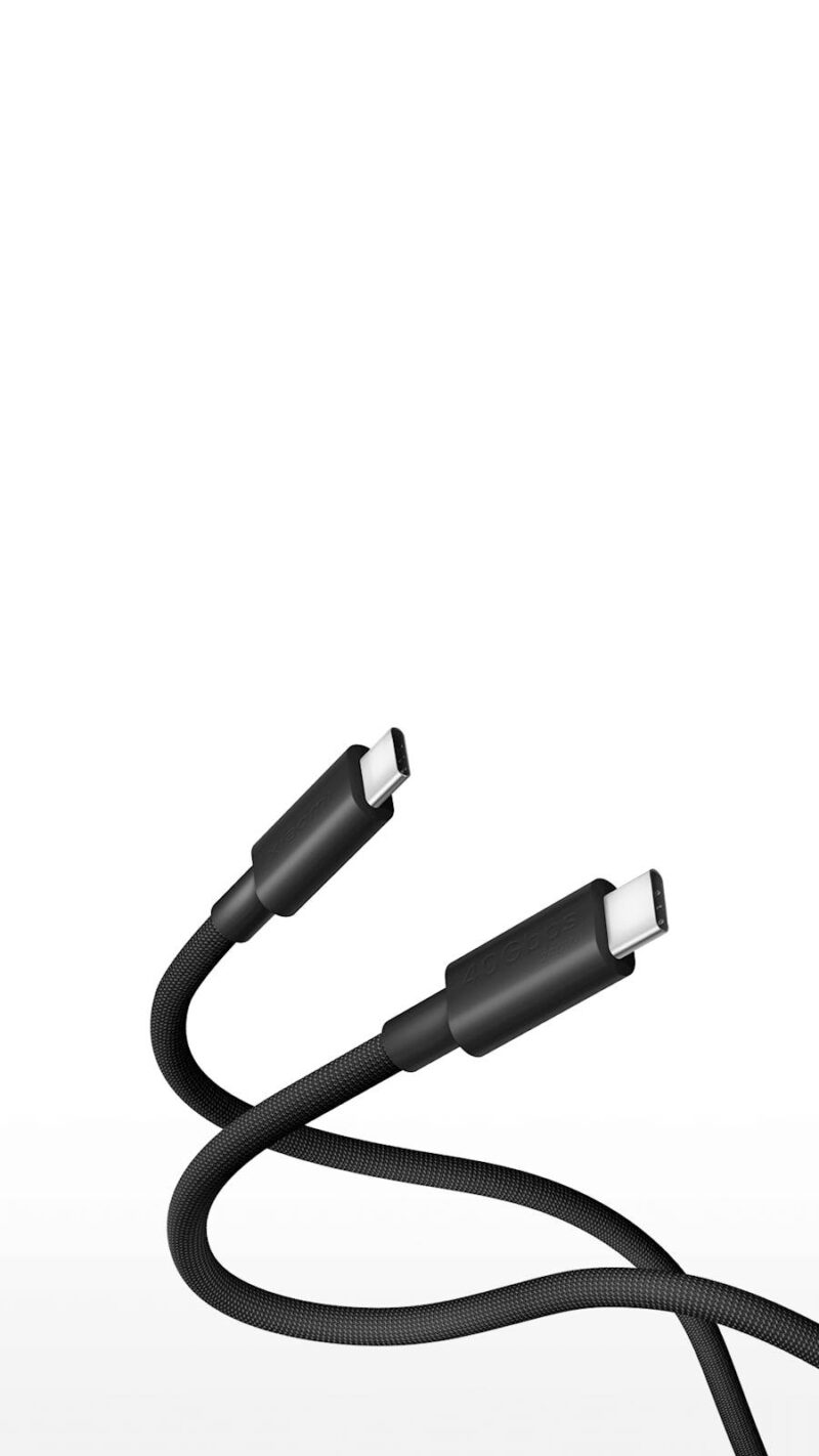 Xiaomi 6A visokohitrostni USB4 pleteni kabel USB-C, do 240W, Video 8K 60Hz, 40 Gb/s prenos podatkov