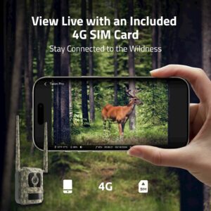 Reolink IP kamera Talon Serija S130 LTE/GPS, deluje na AAA baterije, prepozna 12 vrst živali