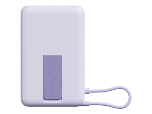 Xiaomi Magnetni Power Bank 10000mAh s stojalom, indikator baterije, 33W izhod, vijola Xiaomi Magnetni Power Bank 10000mAh s stojalom, indikator baterije, 33W izhod, vijola