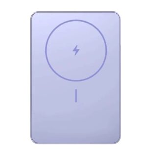 Xiaomi magnetna prenosna baterija 5000 mAh vijolična, Do 20W (žični USB-C) / Do 15W (brezžično)