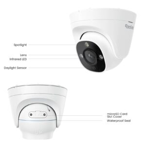 Reolink SMB kamera RP-PCT8M 8MP, 4K, IR 30m, POE, Ai zaznavanje