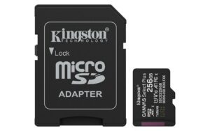 SDXC KINGSTON MICRO 256GB CANVAS SELECT Plus, 150MB/s, C10, UHS-I, U1, V10