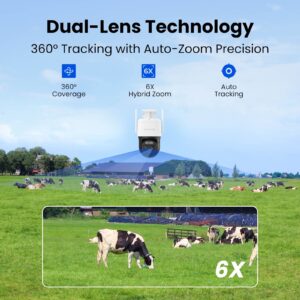 Reolink IP Kamera Trackmix Serija G790+SP2, 2K, 4MP, 4G LTE, PTZ, ColorX, samodejno sledenje, zoom.