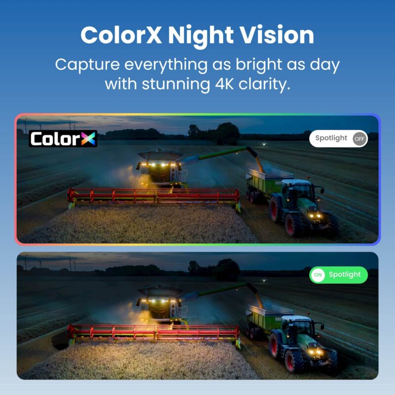 Reolink IP Kamera Trackmix Serija G790+SP2, 2K, 4MP, 4G LTE, PTZ, ColorX, samodejno sledenje, zoom.