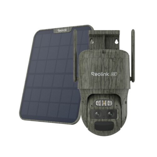 Reolink IP Kamera Trackmix Serija G770 4K, 8MP, 4G LTE, Samodejno sledenje, Baterijska, Maskirna Reolink IP Kamera Trackmix Serija G770 4K, 8MP, 4G LTE, Samodejno sledenje, Baterijska, Maskirna