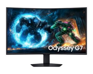 Monitor Samsung 37 G75F Odyssey G7 ukrivljen, VA, 3840x2160, 2x HDMI, DP, 165Hz