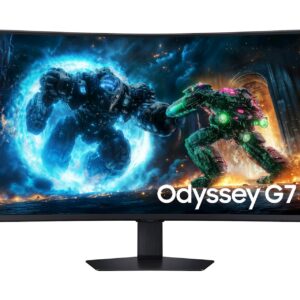 Monitor Samsung 37 G75F Odyssey G7 ukrivljen, VA, 3840x2160, 2x HDMI, DP, 165Hz