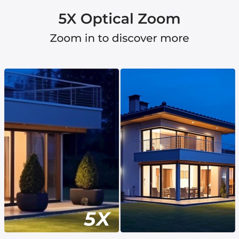 Reolink SMB kamera RP-PCB8MZ, 8MP, 4K, 5x zoom, Ai zaznavanje, zaščita perimertra, širok vidni kot