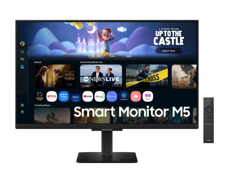 Monitor Samsung 27 M50F M5 Smart, IPS, 1920x1080, 2x HDMI, Wi-Fi 5, BT Monitor Samsung 27 M50F M5 Smart, IPS, 1920x1080, 2x HDMI, Wi-Fi 5, BT