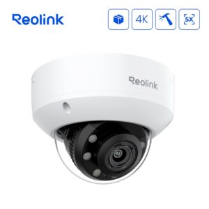 Reolink SMB kamera RP-PCV8MZ, 8MP, 4K, IK10 vandal odporna, 5x zoom, AI inteligenca