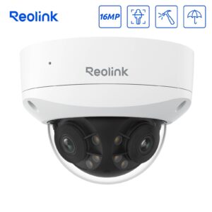 Reolink IP Kamera Duo serija P757 POE, 16MP, 180° stopinj, IK10 Odporna, Sled gibanja