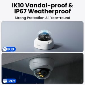 Reolink IP Kamera Duo serija P757 POE, 16MP, 180° stopinj, IK10 Odporna, Sled gibanja