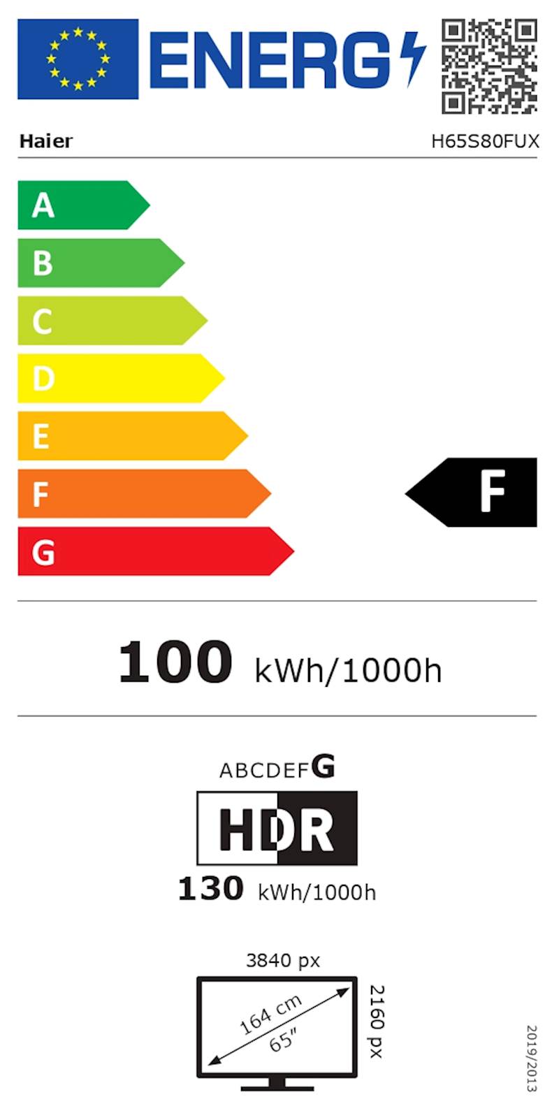 QLED Haier H65S80FUX