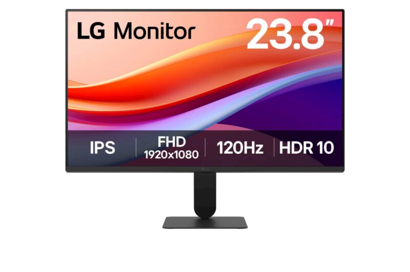 Monitor LG 23,8 24U41YA-B, IPS, 1920x1080, HDMI, VGA