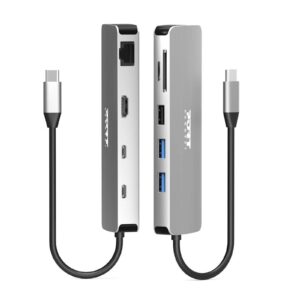 Priklopna postaja tip C,  9 v 1, 1x4K HDMI, 85W