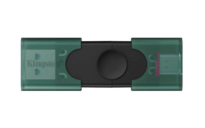 USB C & USB DISK Kingston 128GB DT Duo, 3.2 Gen1 USB C & USB DISK Kingston 128GB DT Duo, 3.2 Gen1