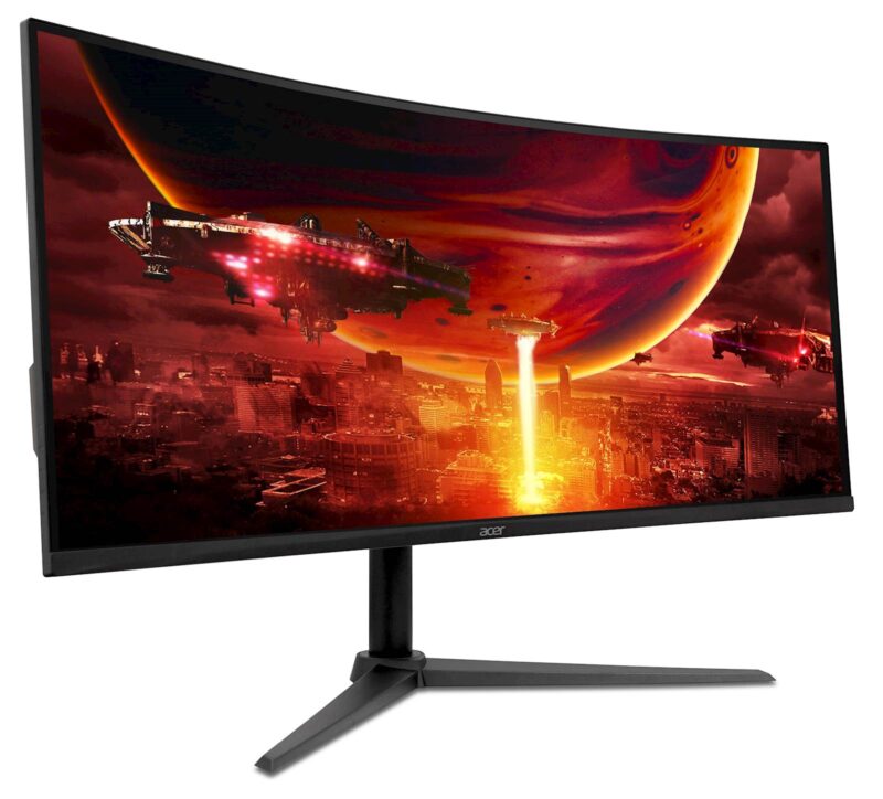 Monitor Acer Nitro ED340CURX0bmiipx 86,36 cm (34 ''), UWQHD VA 1 ms 200 Hz ukrivljen 1000R